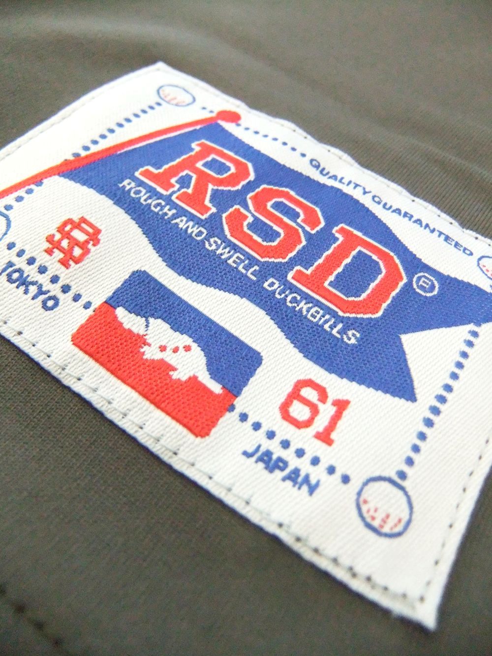 RSD SKIPPER  (オリーブ)   半袖スキッパーポロ  RSM-22022
