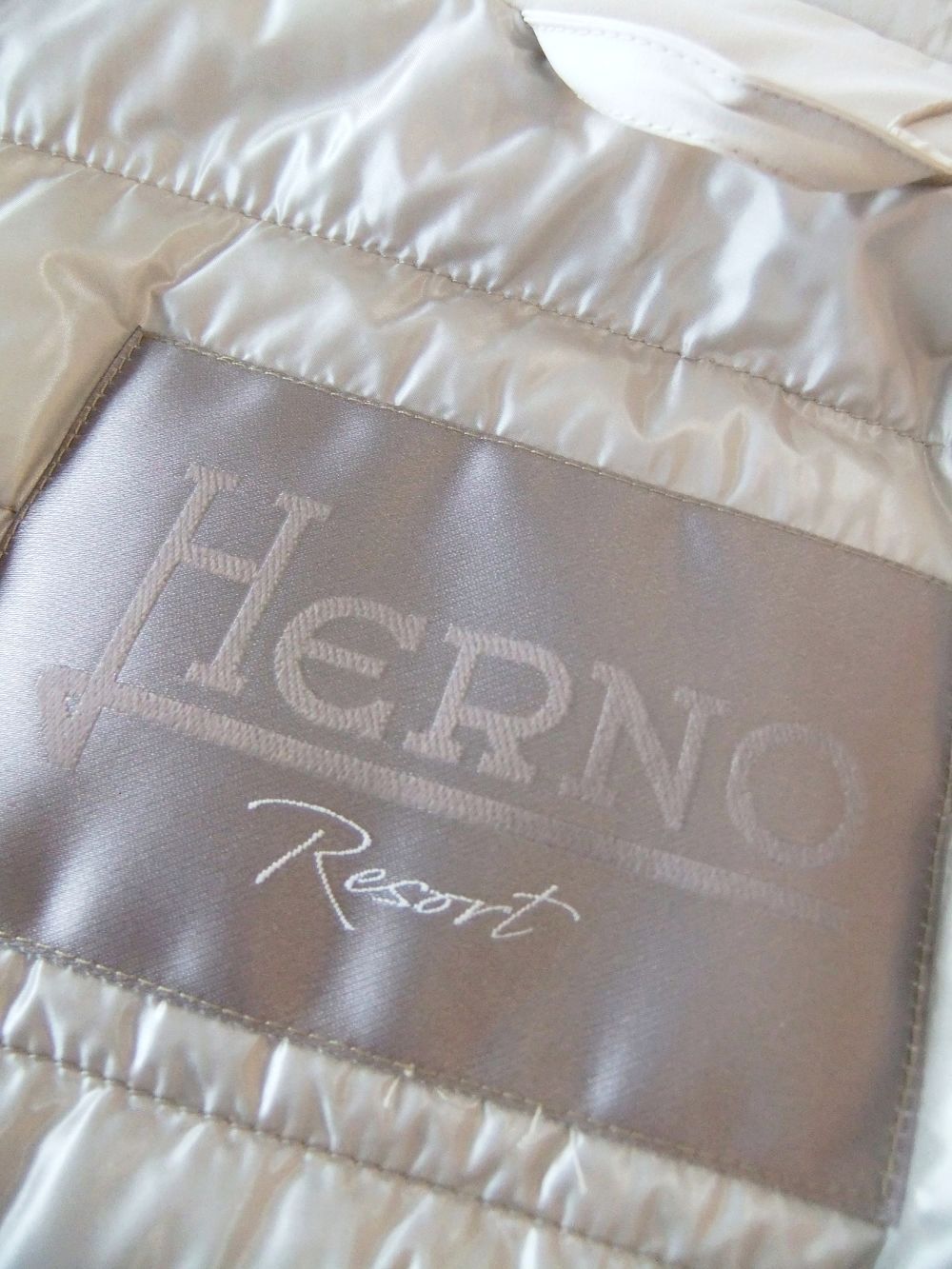 RESORT PONENTE  TRAVEL PACK  中綿入り シャツブルゾン