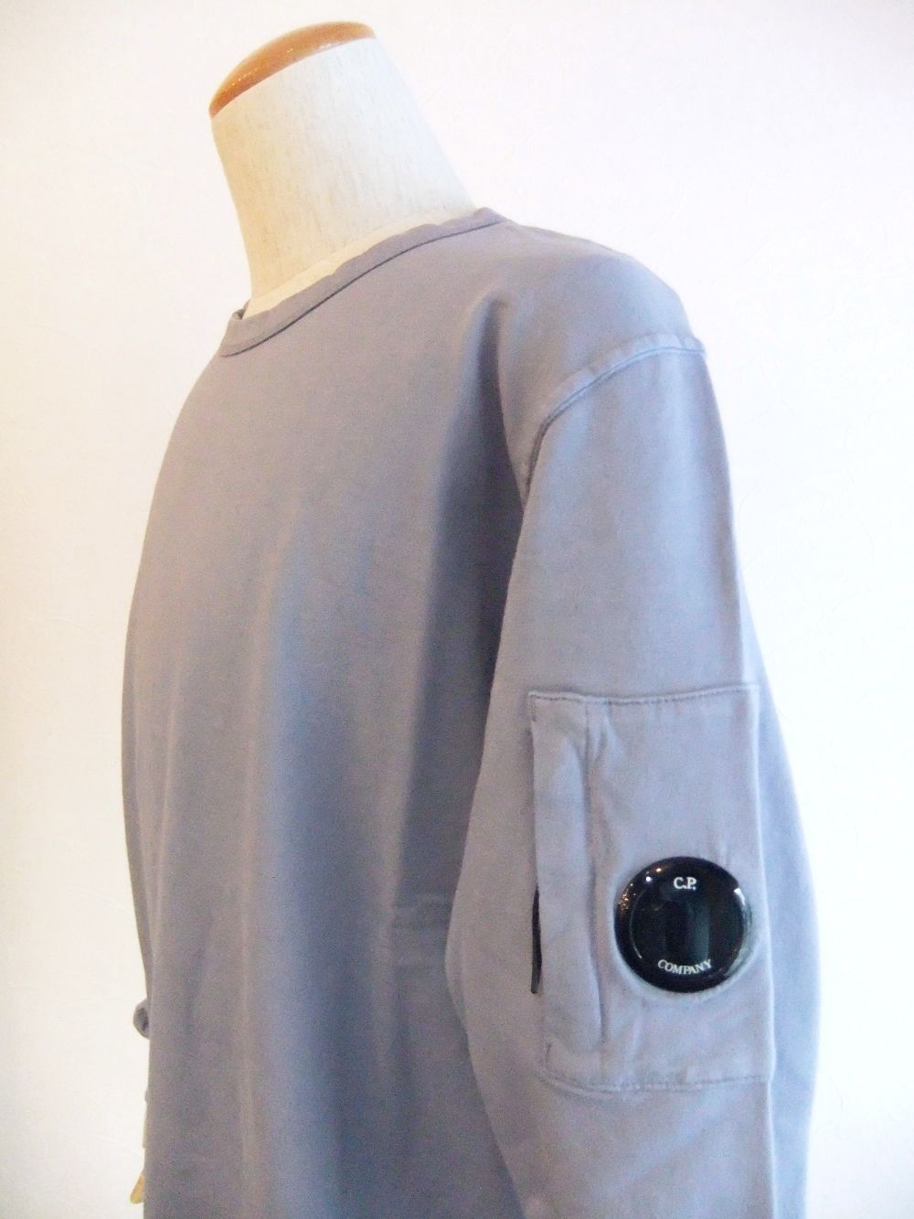 LIGHT FLEECE SWEATSHIRT  (ラベンダー) クルーネック スウェットシャツ