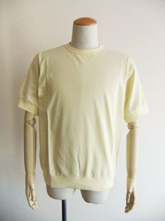 クルーネック 半袖Tシャツ  NEBBIOLO  (イエロー)