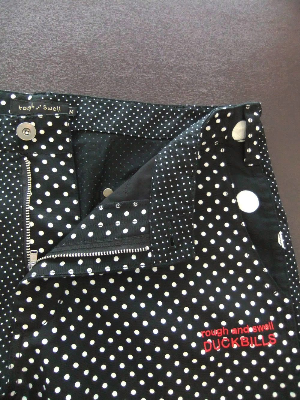 DOT CRAZY SHORTS    ドット柄 ペインターハーフパンツ   RSM-26070