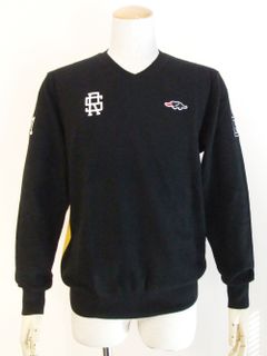 TOUR CASHMERE   カシミア Vネックセーター ( ブラック )  RSM-20271