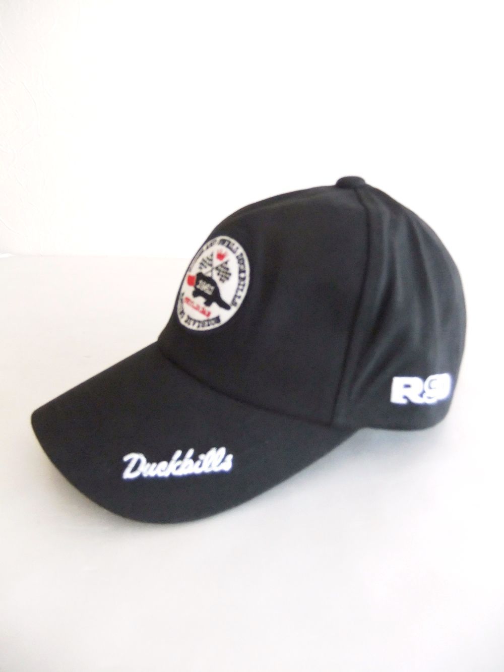 RACING CAP (ブラック)   ロゴ入りキャップ    RSA-25203