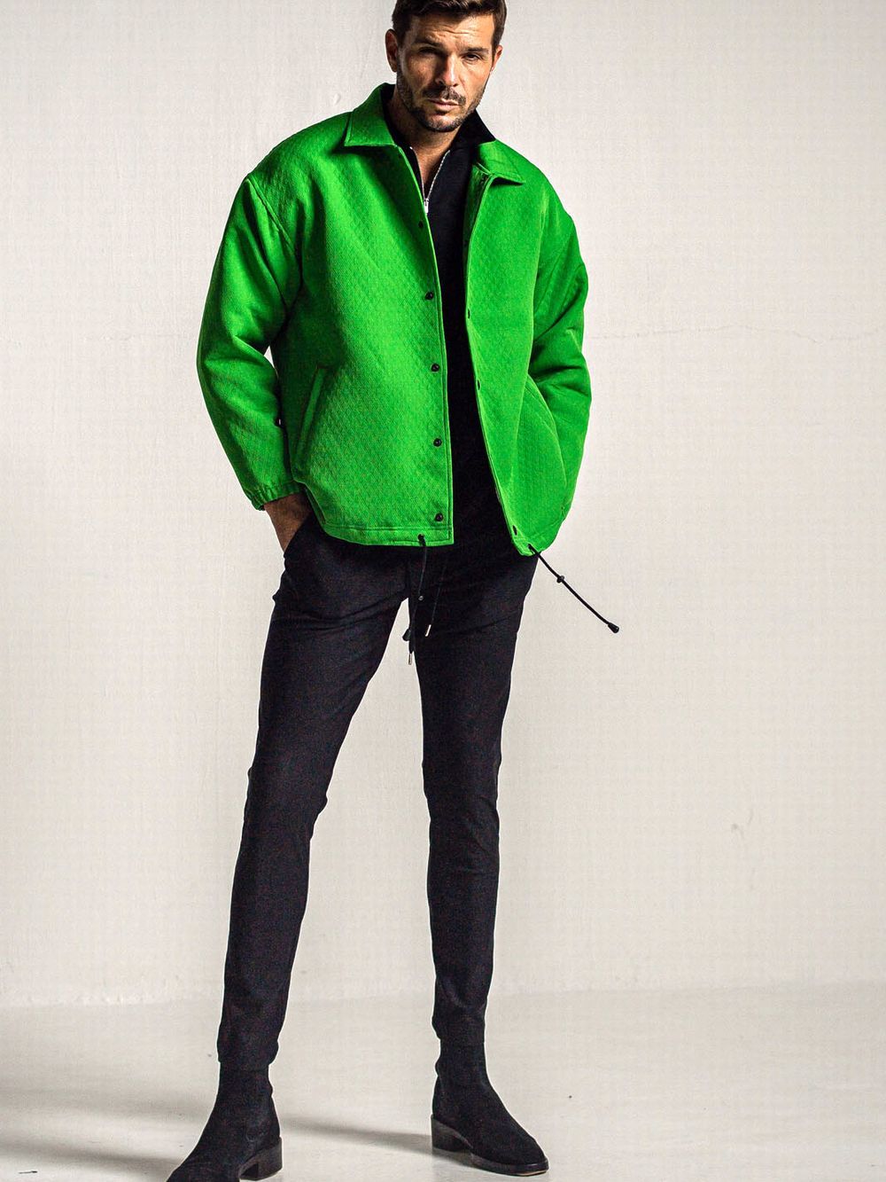 CHRIS EASY HEAT TUCK PANTS    スラックス イージー タックパンツ