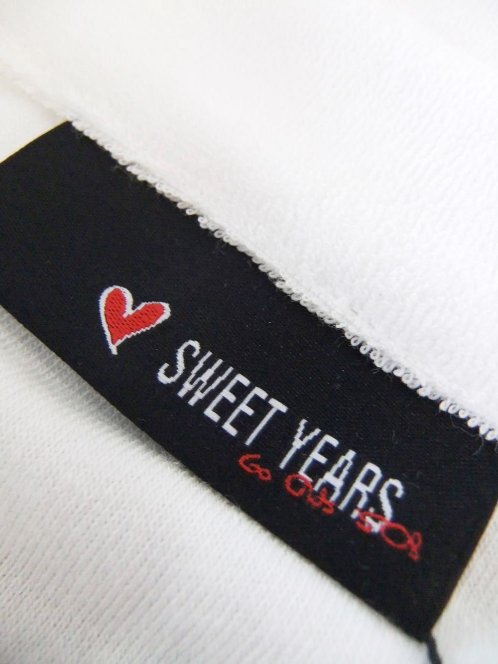 【SWEET YEARS】   パイル ポロシャツ /14611SY (ホワイト)