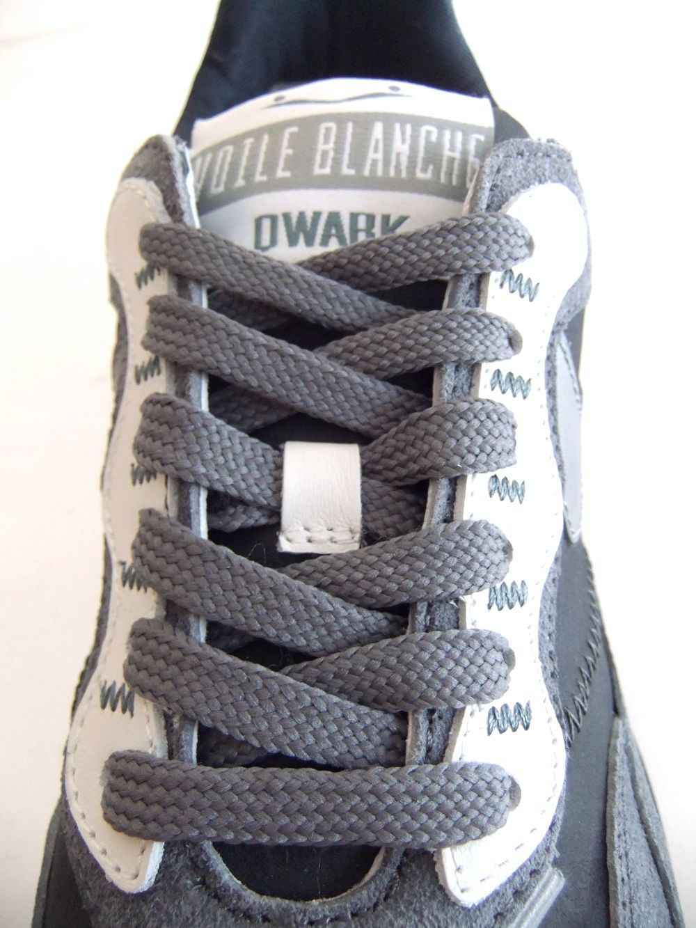 VOILE BLANCHE - QWARK HYPE MAN ナイロン × スエード