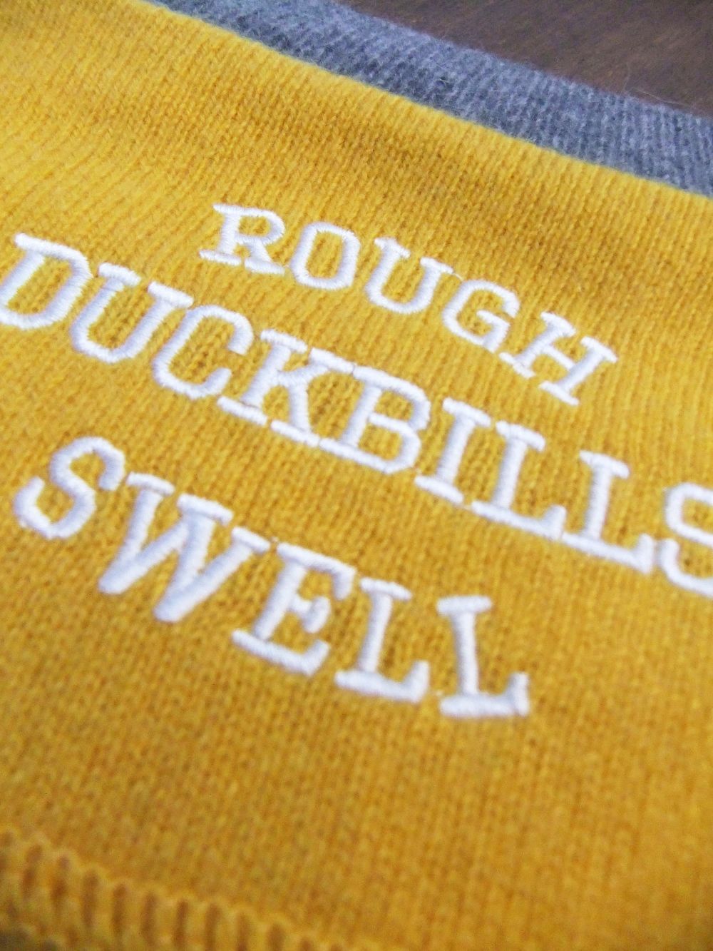 TOUR SWEATER 2022   12G カシミア クルーネックセーター ( グレー )  RSM-22275