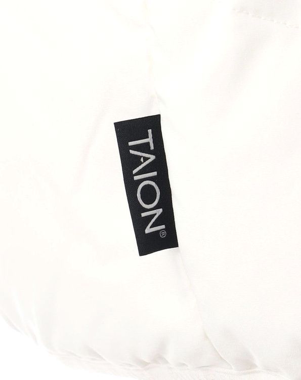 MENS TAION DOWN CREW NECK （ホワイト）  TAION × ダウン プルオーバ