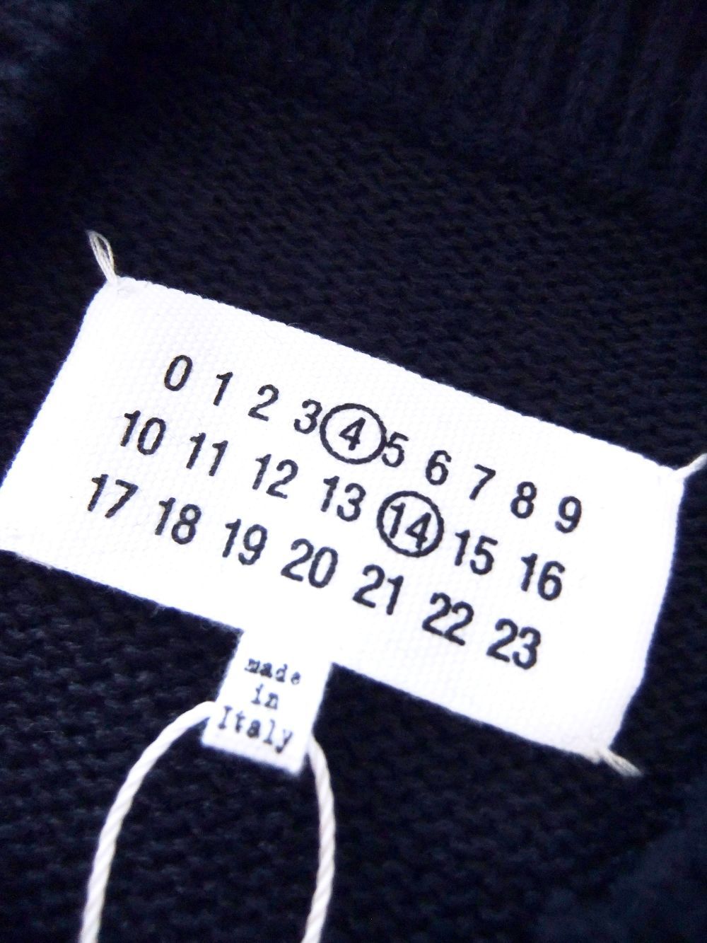 MAISON MARGIELA   エルボーパッチ クルーネック セーター