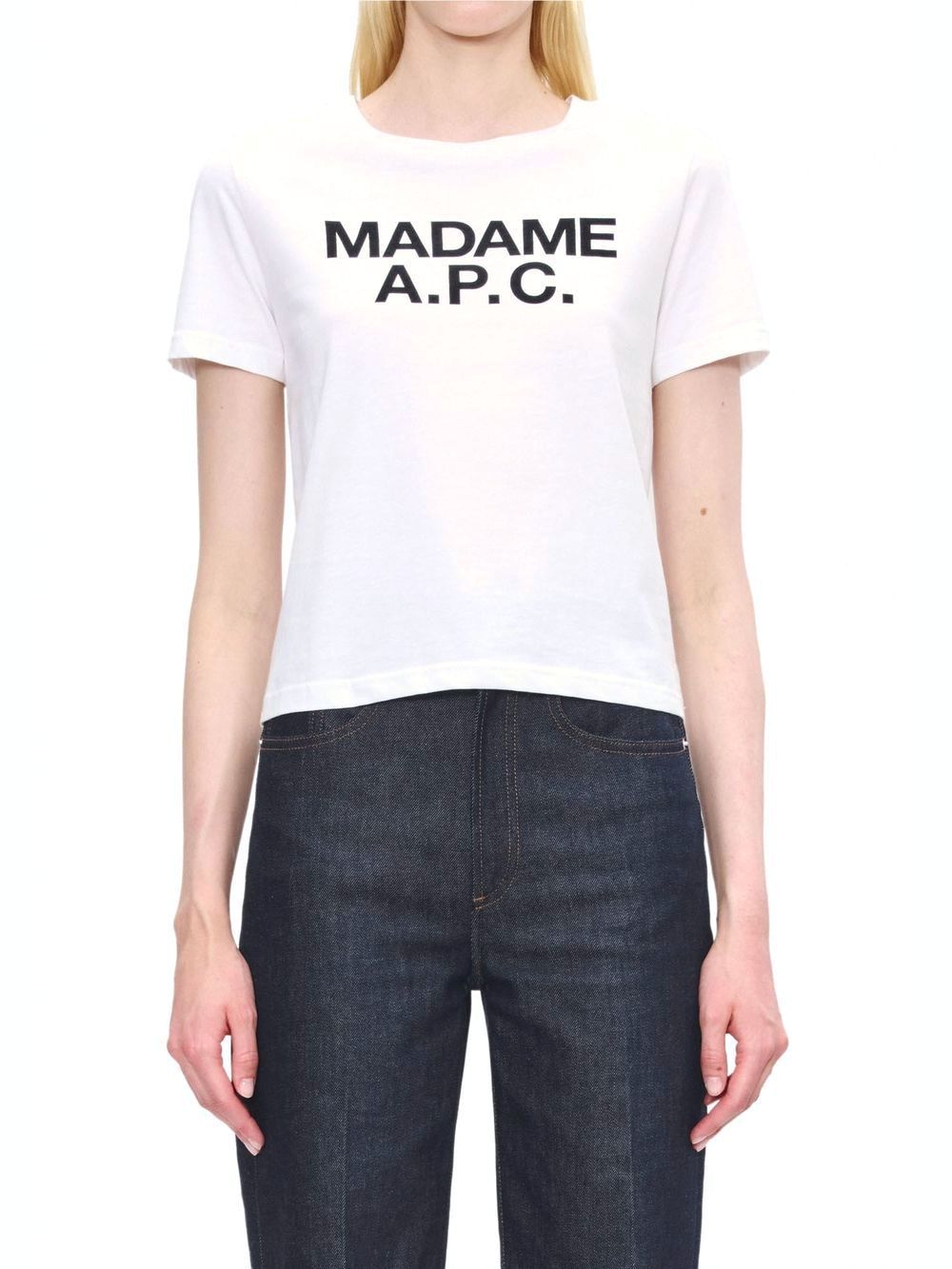 《LADIES》 A.P.C.  MADAME A.P.C. クロップTシャツ