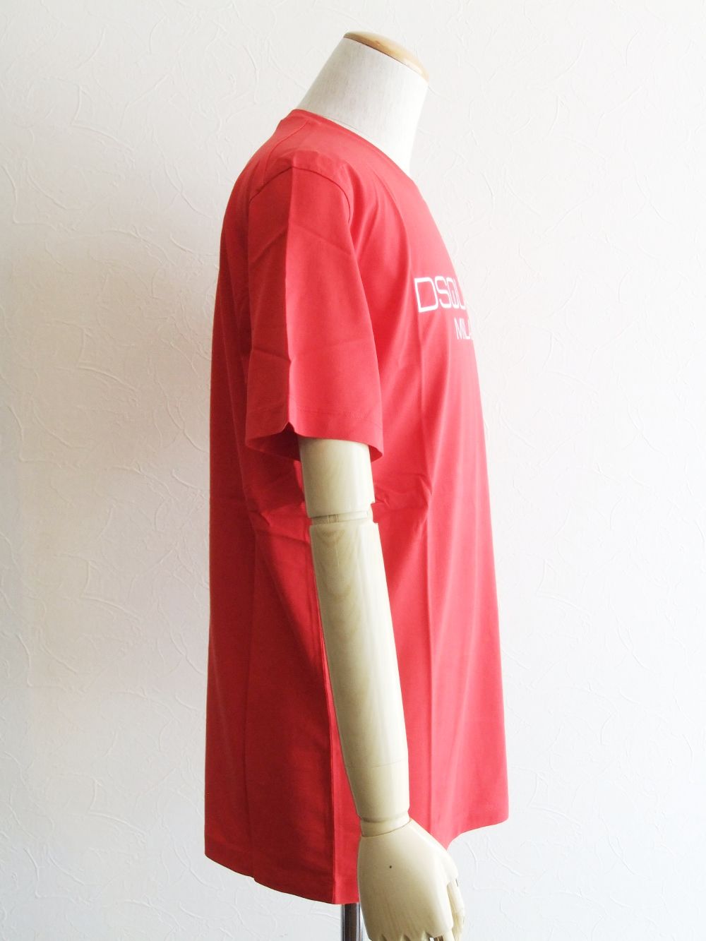 D2 ロゴプリント T-SHIRT (RED)    S74GD0644