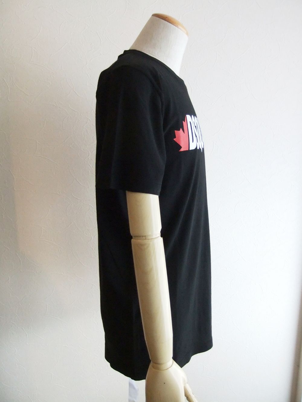 Dsquared2 ロゴプリント T-SHIRT (ブラック)  S74GD0834
