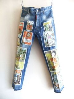 BETTY BOOP WASH 642 JEANS    ストレートジーンズ   S74LB1469