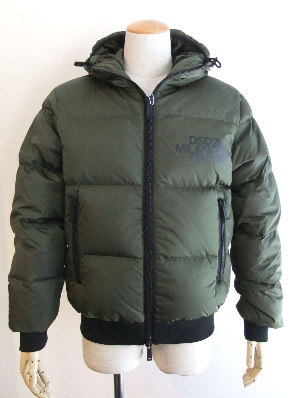 Dsquared2 - NYLON PUFFER フード付きダウンブルゾン S74AM1085