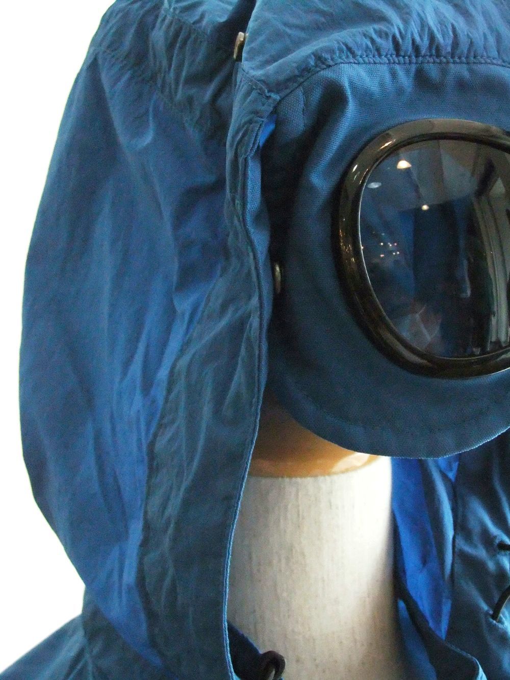 Chrome-R Mixed Garment Dyed Goggle Overshirt  ジップアップ オーバーシャツ    10CMOS026A