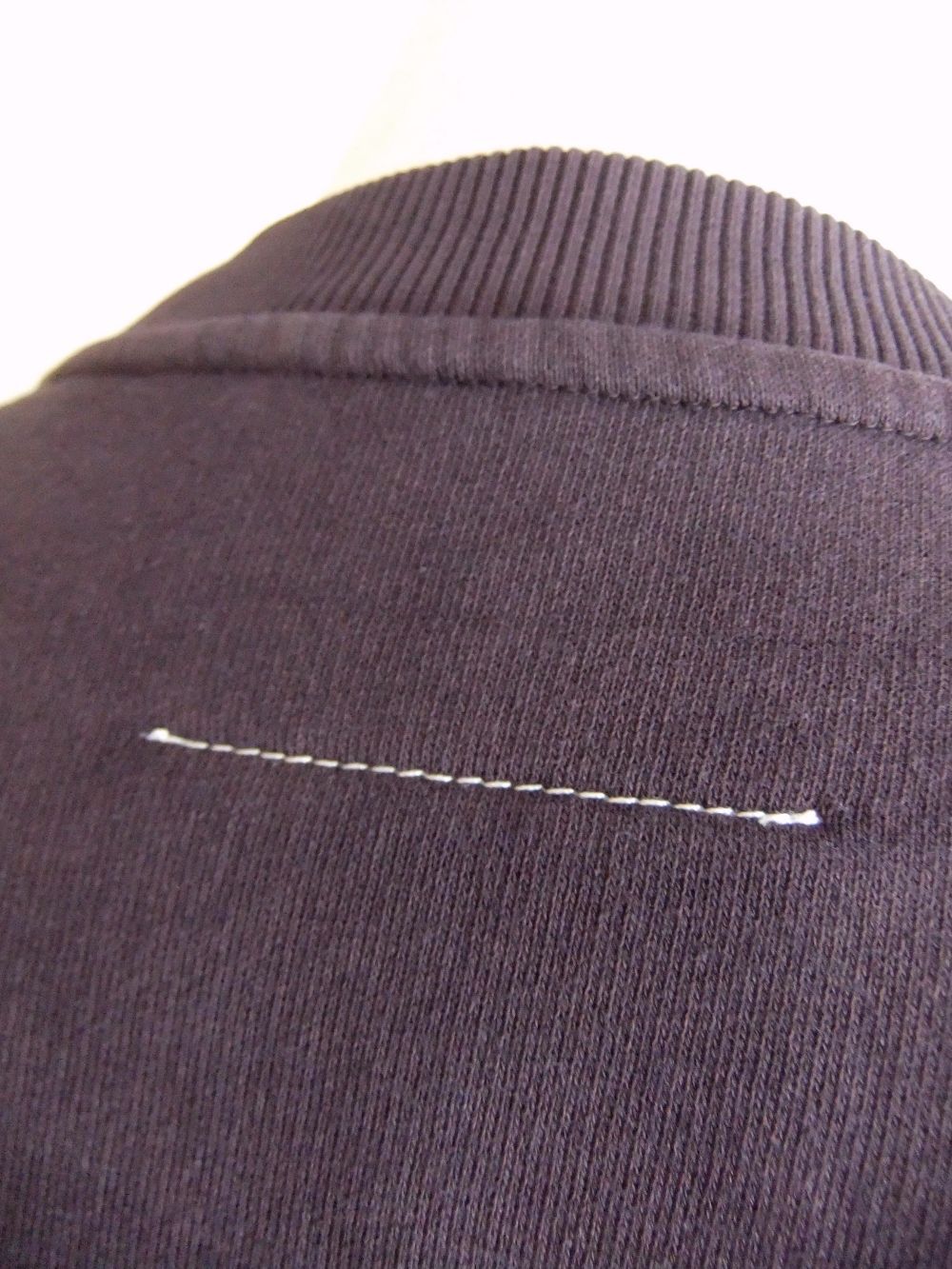 《MM➅》 Maison Margiela  (パープル)   ロゴ スウェット シャツ