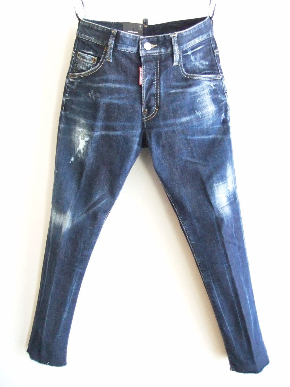 Dsquared2 - MEDIUM WASH SKATER DENIM JEANS スケーター