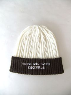 ARAN BEANIE   ロゴニットキャップ  ( ブラウン )   RSA-25208