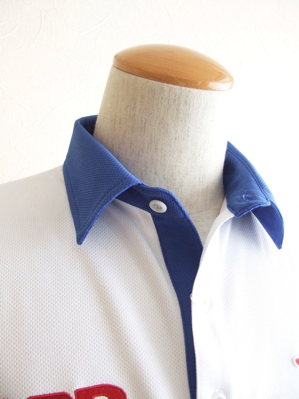 COLOR COLLAR POLO ( ホワイト )   半袖B.D.ポロ  RSM-22008