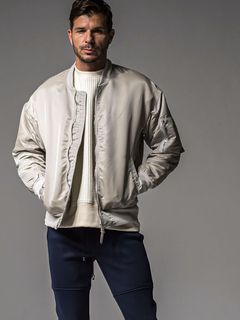 LIGHT David JACKET   ナイロン フライト ジャケット