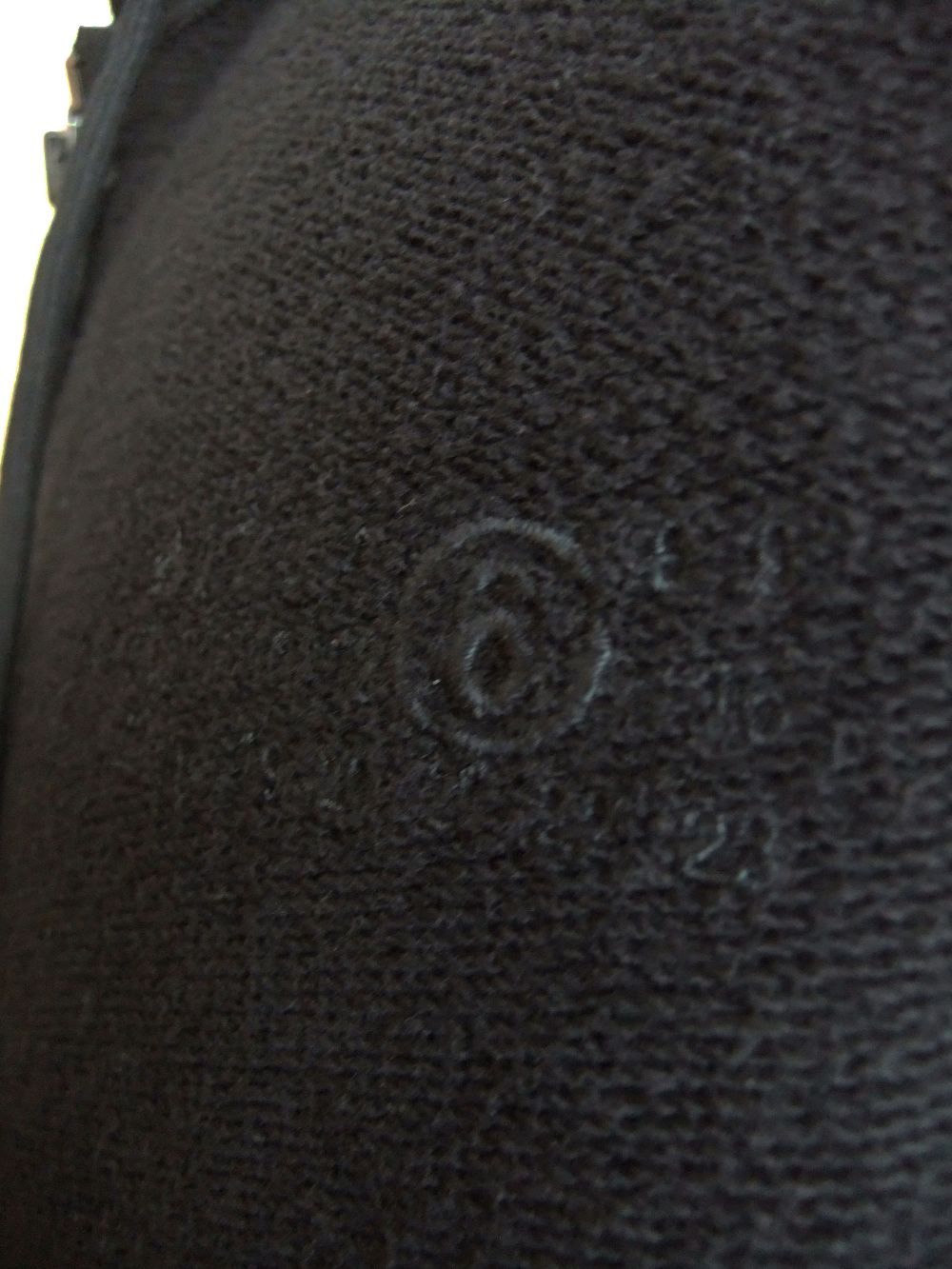 《MM➅》 Maison Margiela   NUMERIC ZIP HOODIE  ロゴ ジップアップ フーディ