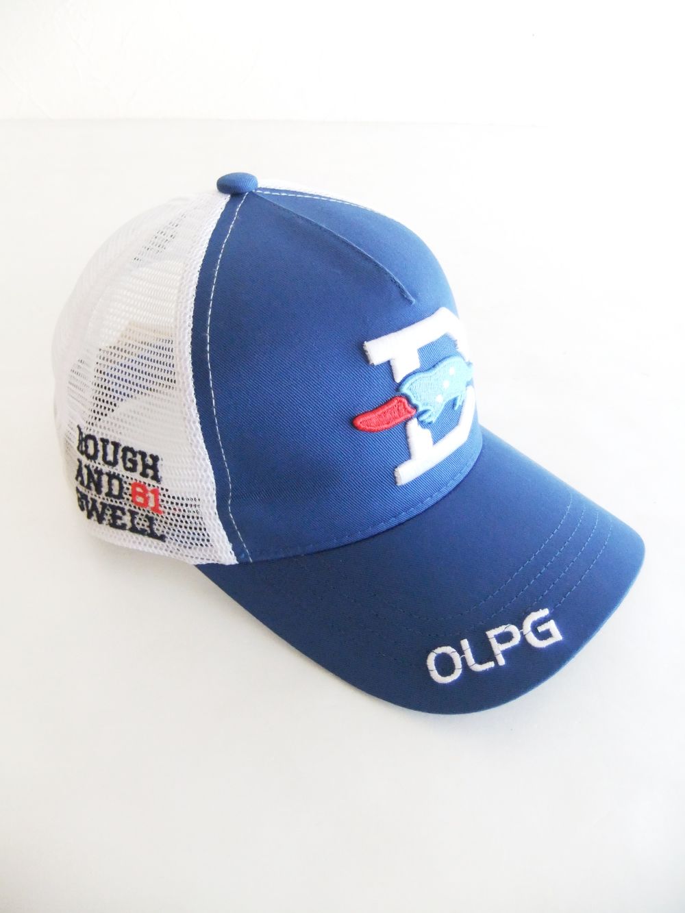 BIG D MESH CAP ( ブルー ) ロゴ入りキャップ RSA-23006