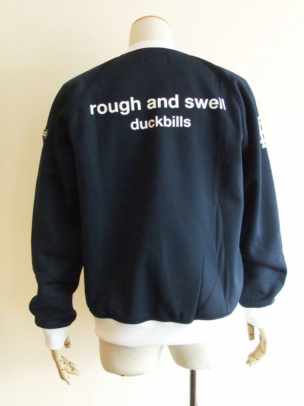 CARDBOARD SWEAT  ロゴ入りスウェットシャツ  ( ネイビー )  RSM-20202