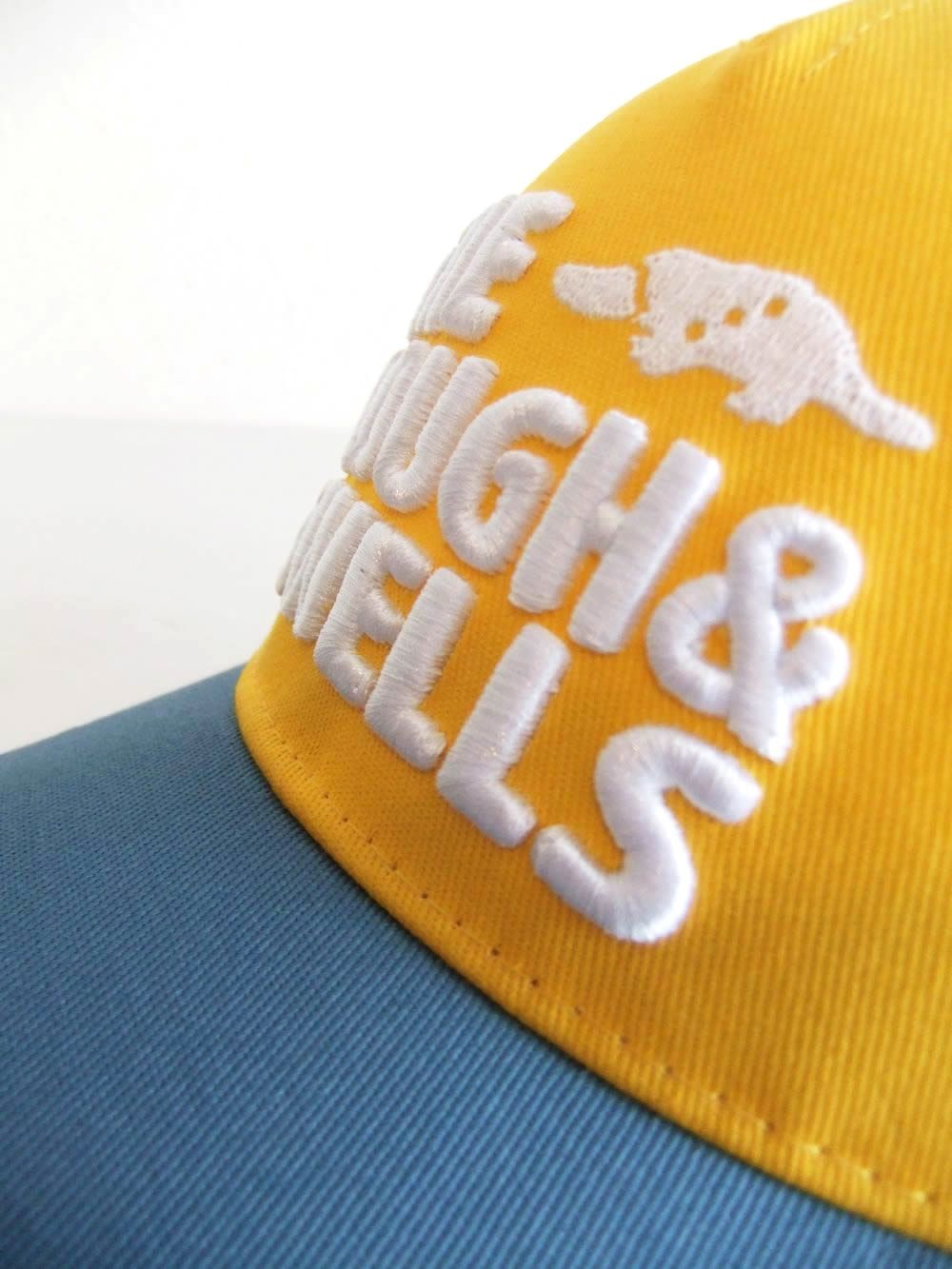 RS TRUCKER CAP  (イエロー)   ロゴ入りキャップ    RSA-26003