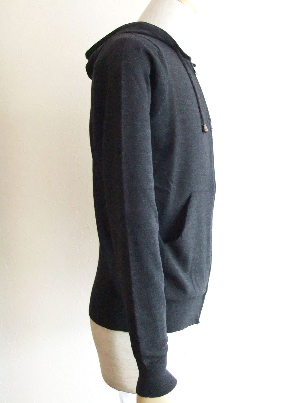 KNIT ZIP PARKA   ウール ZIP パーカー