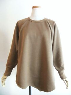 ポンチ 長袖 フレアー Tシャツ   ST-31003