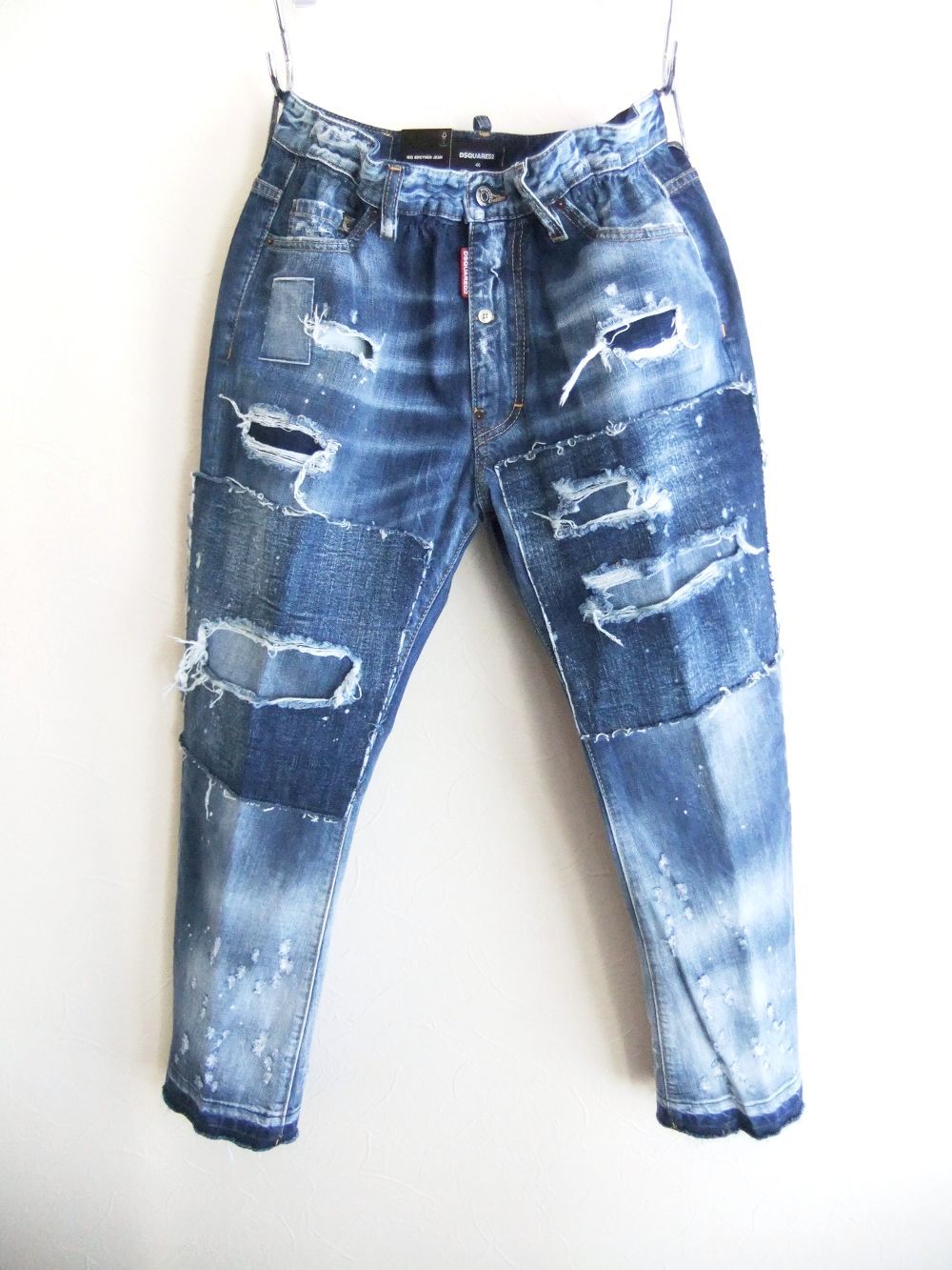 Dsquared2 - DARK RIPPED WASH BIG BROTHER JEANS ダメージ