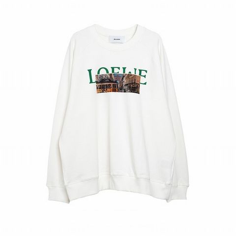 【MICALLE MICALLE Account】 HOMMAGE  LW SWEATSHRIT (ホワイト)   ロゴ Tトレーナー  MAG105TDC