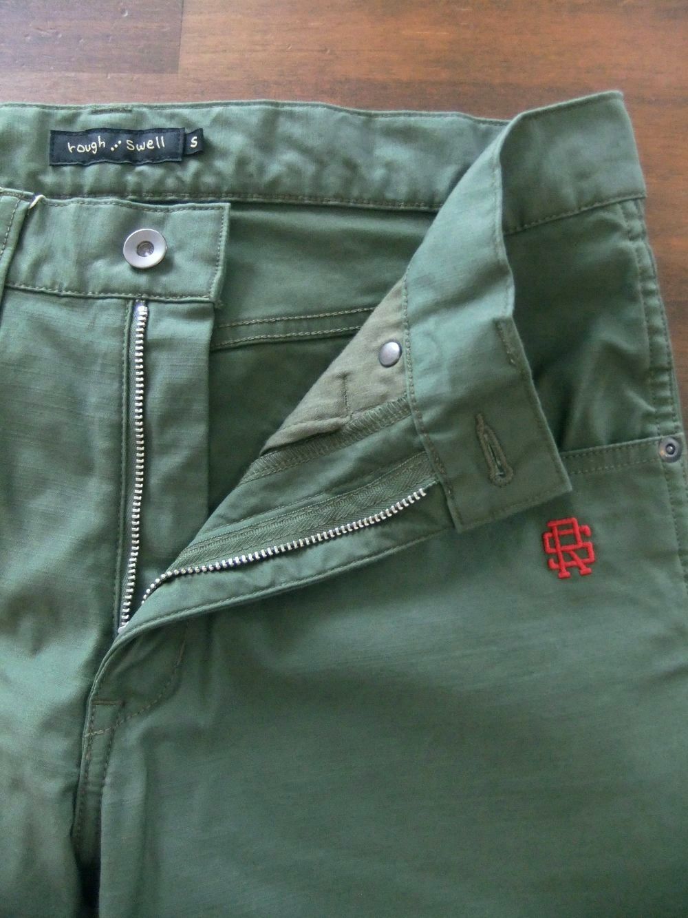 ANTONIO ( カーキ )  コットンストレッチ パンツ   RSM-21249