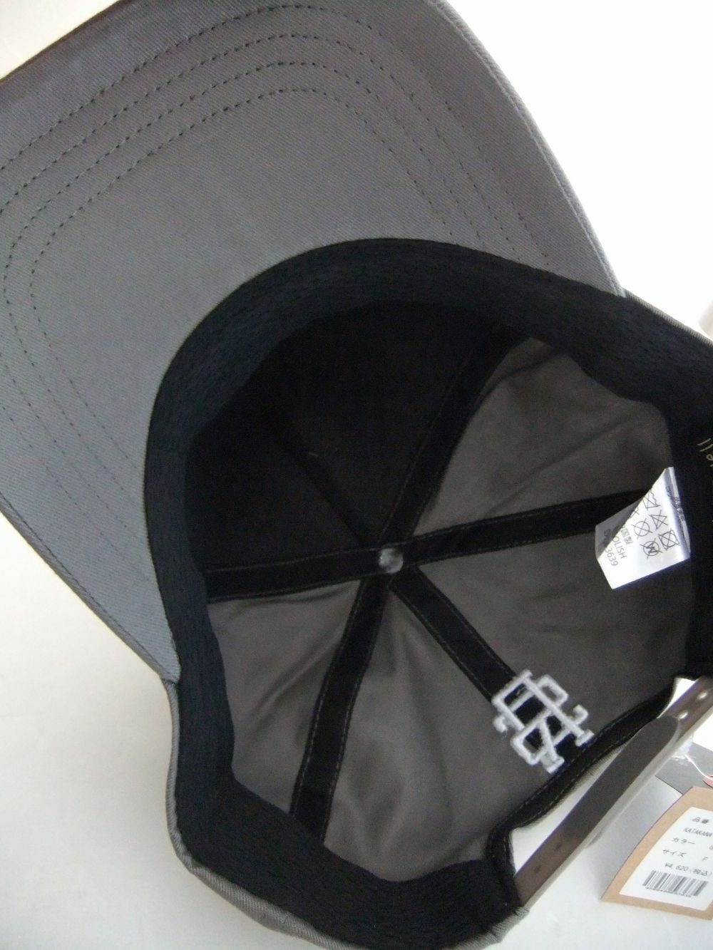 KATAKANA B.B. CAP  ( グレー )  ロゴ入りキャップ