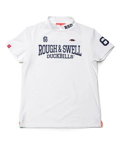 【LADIES】 DUCKBILLS MOCK W.  (ホワイト) ロゴモックネック   RSL-21013