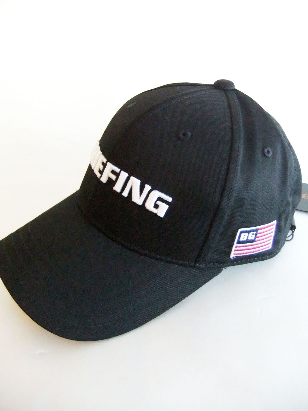 MENS BASIC CAP（ブラック） ロゴ キャップ