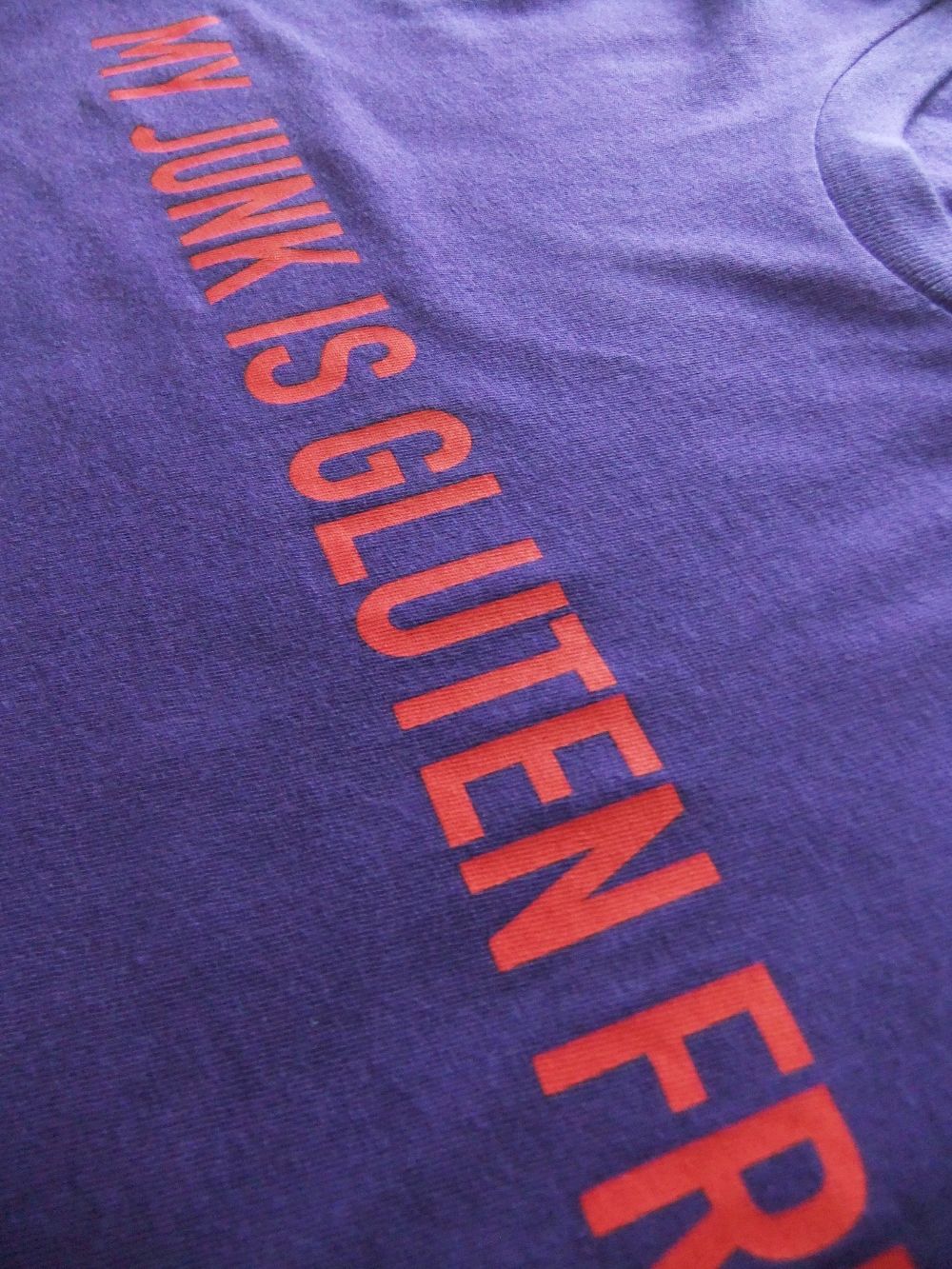 D2 MESSAGE  ロゴプリント T-SHIRT   (パープル) S74GD0837