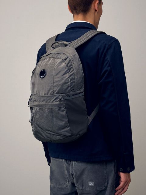 BACK PACK IN NYLON B  (グレー) ボディバッグ