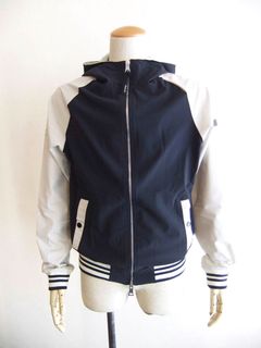 TITO FLEECE  ナイロン 切替 パーカー