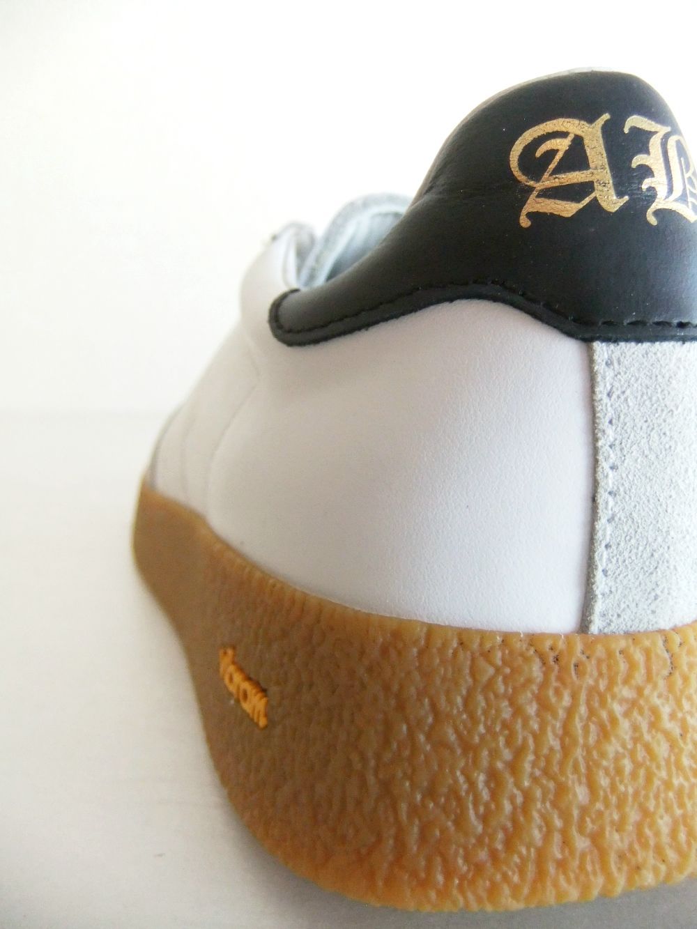 AB-PLAYER SNKRS レザースニーカー  (ホワイト)