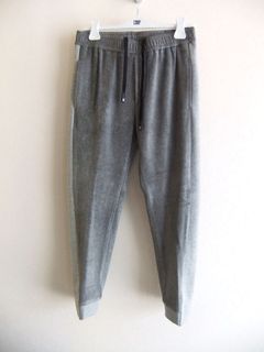 MOSI PANT    ベロアパイル 切替え スウェットパンツ
