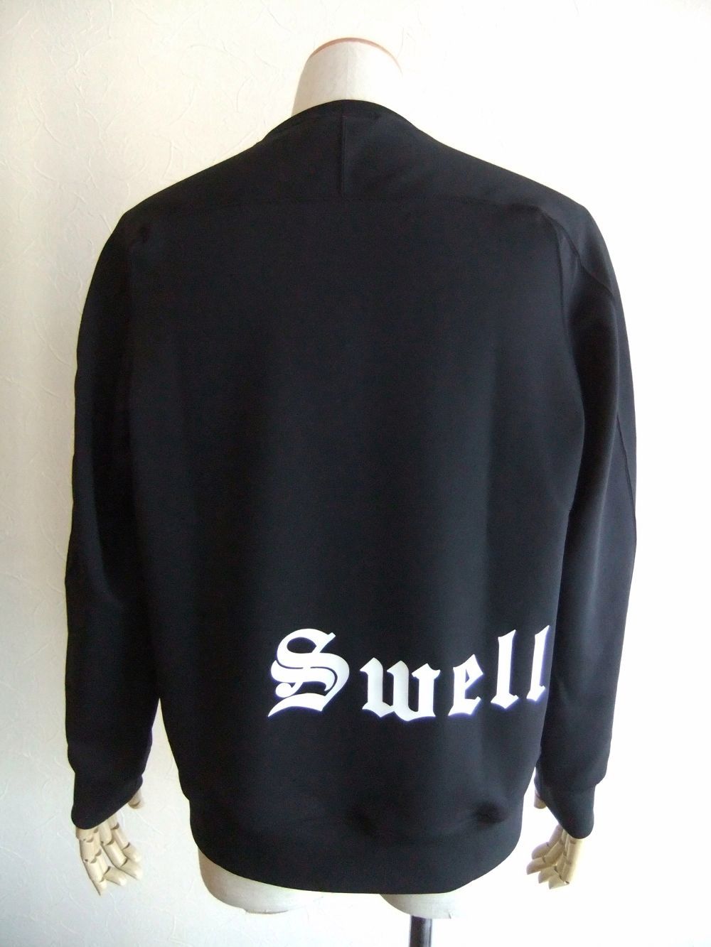 BIG LOGO SWEAT  ロゴ入りスウェットシャツ (ブラック)  RSM-22205