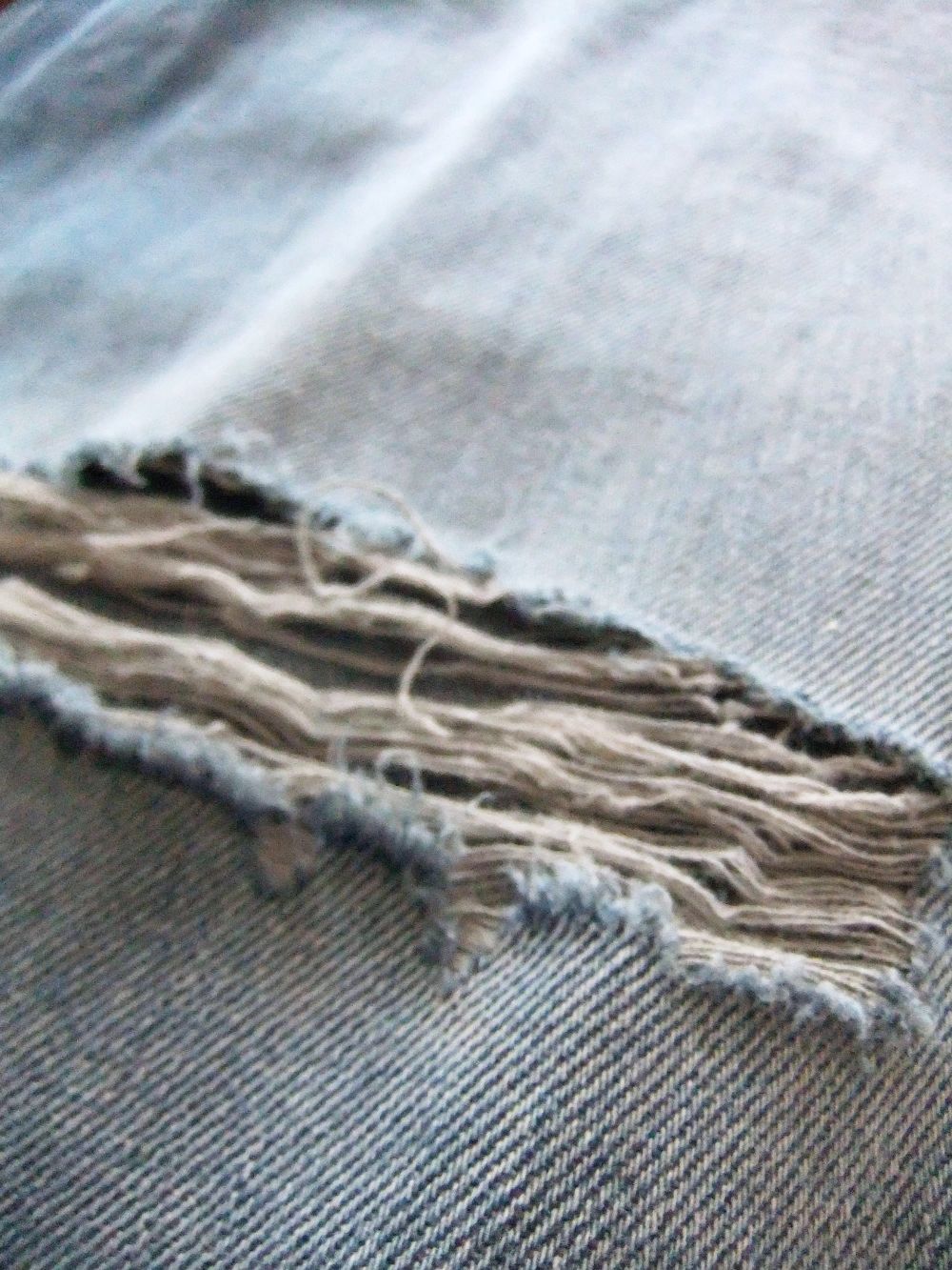 《MM➅》 Maison Margiela  ダメージ 5ポケット ワイド デニム