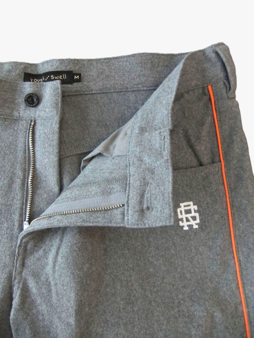 FLANNEL PANTS   (グレー)  ストレッチ フラノ パンツ    RSM-26264