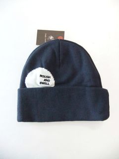 MOON BEANIE   ロゴニットキャップ  ( ネイビー )   RSA-23203