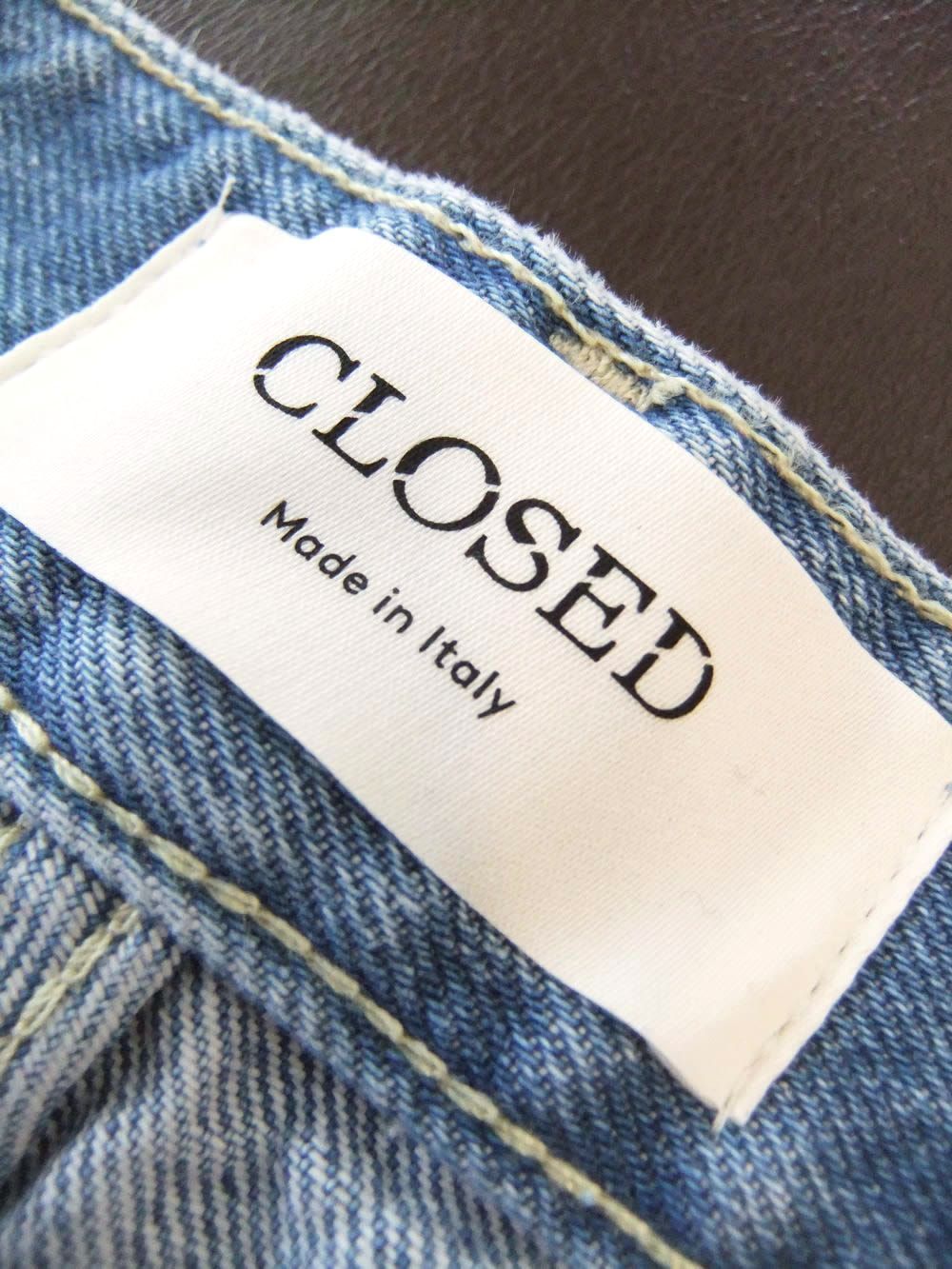 SHOREHAM WIDE   コットン ワイド デニム