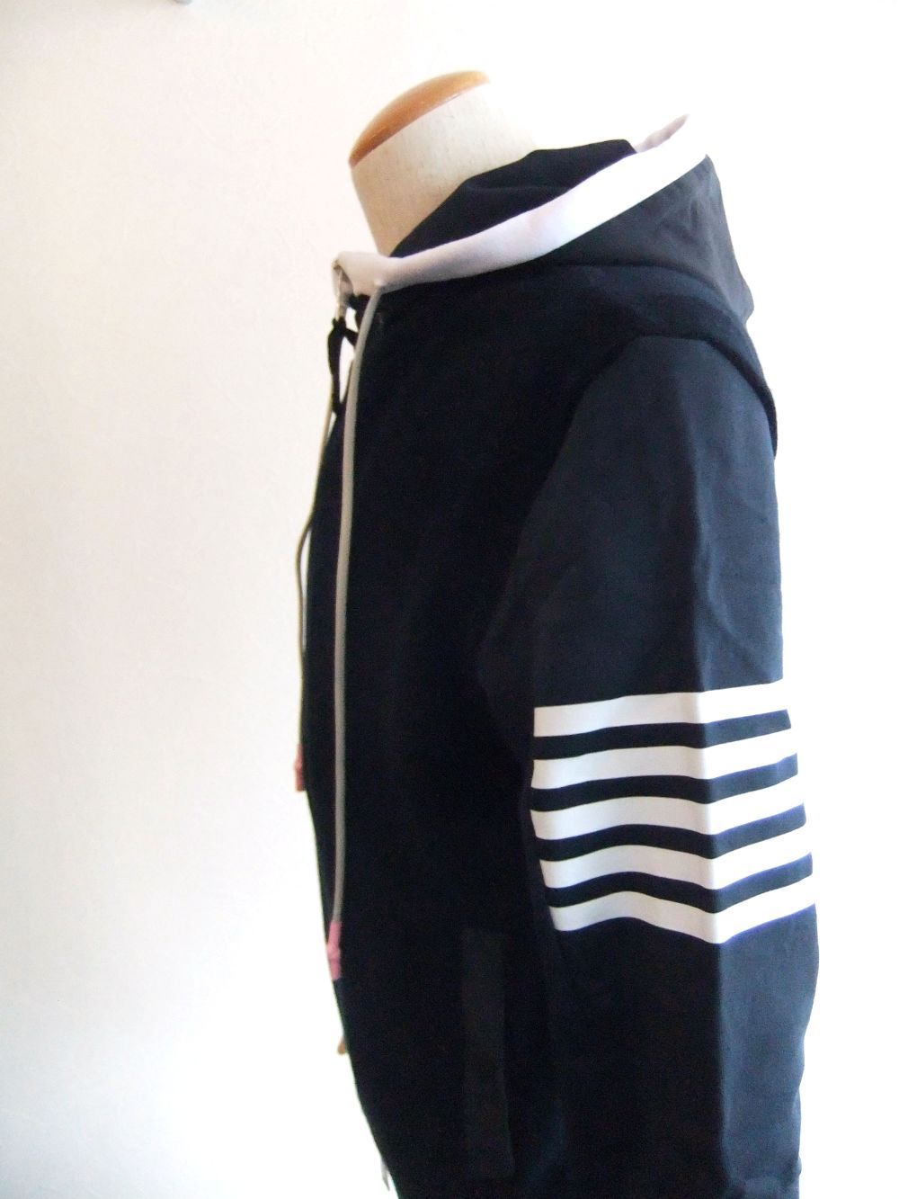MATMA   パイル  ZIP UP 切替パーカー