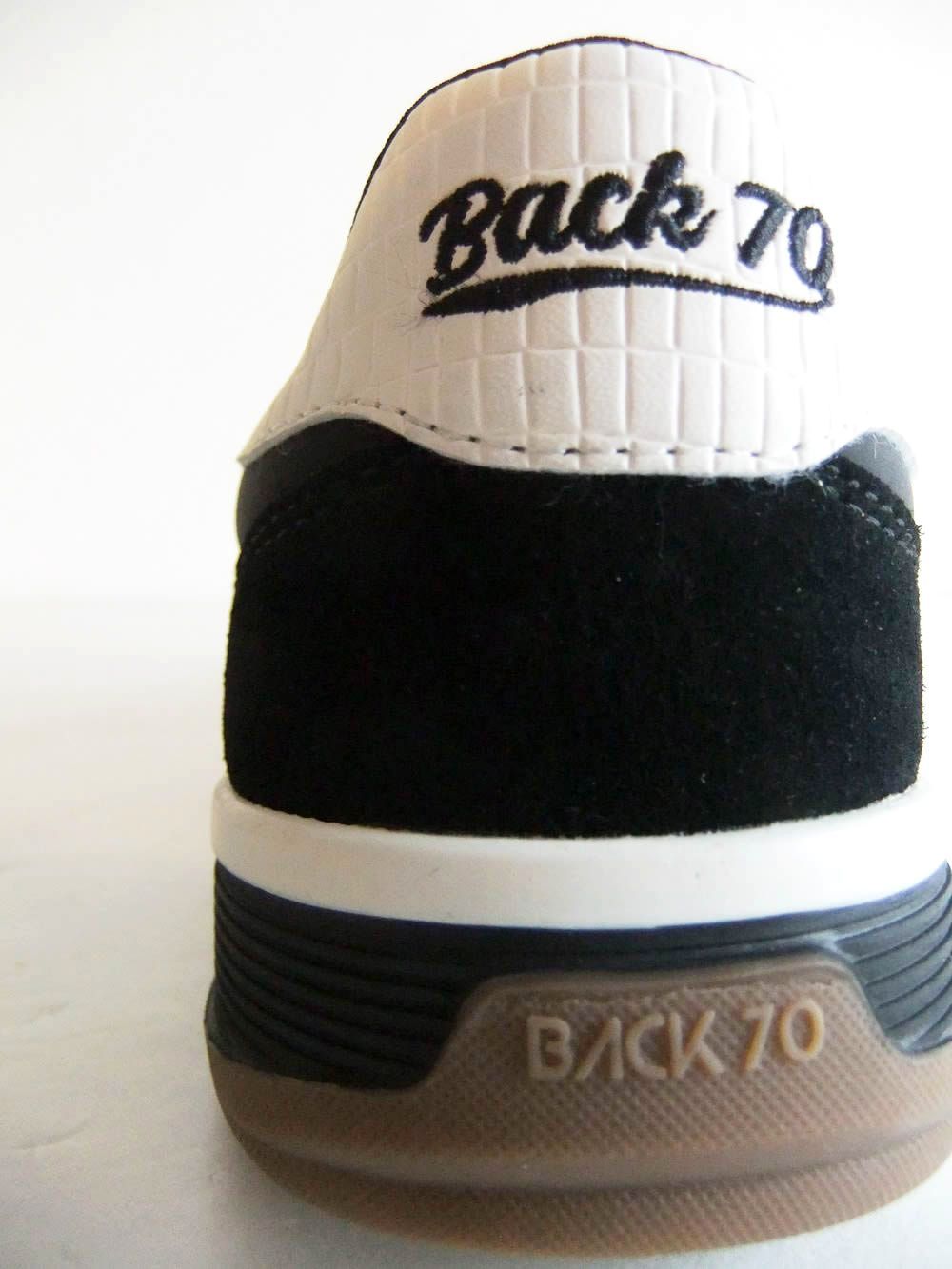 【BACK70】 FIRE BALL SPONGY NYLON BUTTER 70  （ブラック） ファイヤーボール ナイロン スニーカー