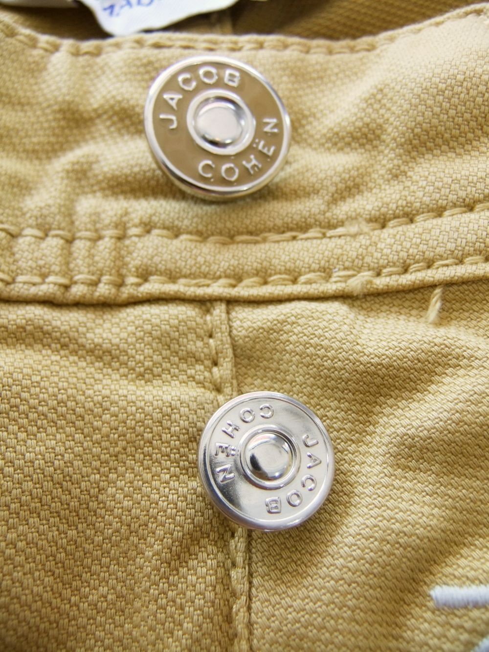 NICK ウォッシュドストレッチト SLIM FIT  コットンパンツ