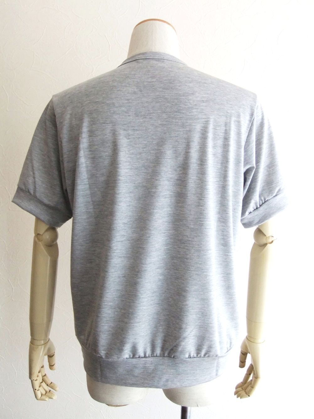 NEBBIOLO 【REDA active】   R6461   (グレー)  クルーネック半袖Tシャツ